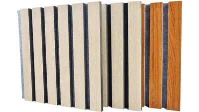 MDF স্ল্যাট 3D ওয়াল প্যানেল